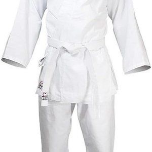 FUJI Lightweight Karate/ Taekwondo size L Training and Competitions - Cotton